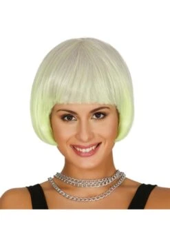 Peluca Amarilla Sensual Para Mujer