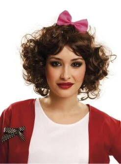 Peluca De Chica 60s Para Mujer