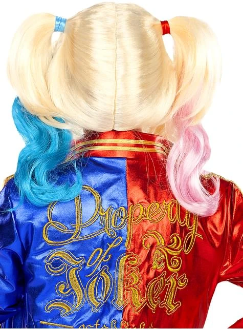 Peluca De Harley Quinn - Escuadrón Suicida 6 Peluca De Harley Quinn - Escuadrón Suicida - Imagen 4