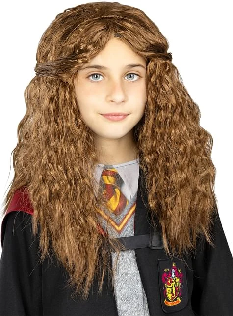 Peluca De Hermione Granger Para Niña 3 Peluca De Hermione Granger Para Niña