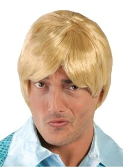 Peluca De Hombre Rubia