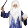 Peluca De Mago Merlín Con Barba Infantil -Tienda De Cosplay peluca de mago merlin con barba infantil