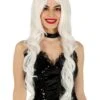 Peluca De Melena Larga Blanca Para Mujer 1 Peluca De Melena Larga Blanca Para Mujer -Tienda De Cosplay peluca de melena larga blanca para mujer