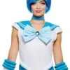 Peluca De Mercurio - Sailor Moon -Tienda De Cosplay peluca de mercurio sailor moon