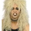 Peluca De Rocker Rubio Para Hombre 2 Peluca De Rocker Rubio Para Hombre -Tienda De Cosplay peluca de rocker rubio para hombre