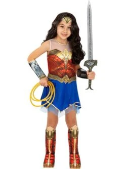 Peluca De Wonder Woman Para Niña -Tienda De Cosplay peluca de wonder woman para nina 6