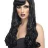 Peluca Del Deseo Negra -Tienda De Cosplay peluca del deseo negra