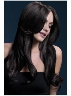 Peluca Khloe Castaña