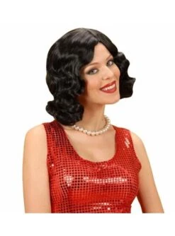 Peluca Negra Años 20