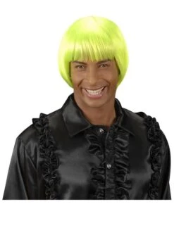 Peluca Rave Verde Fluorescente -Tienda De Cosplay peluca rave verde fluorescente 2