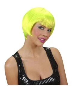 Peluca Rave Verde Fluorescente