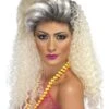 Peluca Años 80 Rizos Largos Rubia Para Mujer -Tienda De Cosplay peluca rubia de los 80