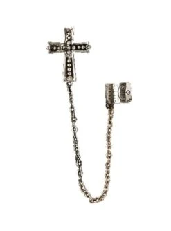 Pendiente De Cruz Gótica Colgante