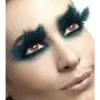 Pestañas Con Plumas Azules -Tienda De Cosplay pestanas con plumas azules