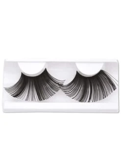 Pestañas Largas Tupidas Con Pegamento