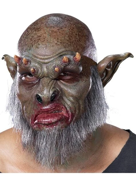 Prótesis De Espuma Orco Barbudo 3 Prótesis De Espuma Orco Barbudo