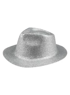 Sombrero De Nochevieja Plateado Para Adulto