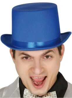 Sombrero Elegante Azul Para Adulto