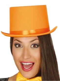 Sombrero Elegante Naranja Para Adulto