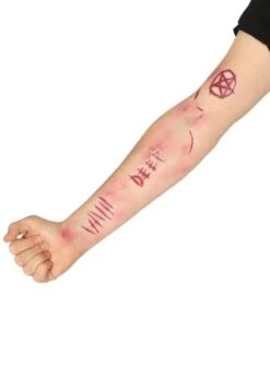 Tatuaje De Cicatrices Demoníacas Para Adulto