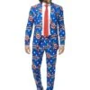 Traje De Capitán América - Opposuits -Tienda De Cosplay traje capitan america opposuit para hombre