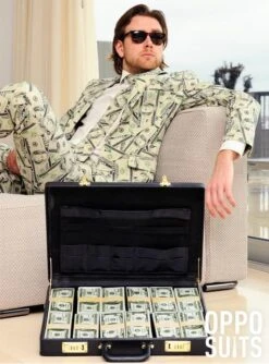 Traje "Cashanova" Billetes - Opposuits -Tienda De Cosplay traje cashanova opposuit 2