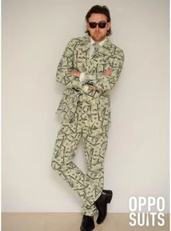Traje "Cashanova" Billetes - Opposuits -Tienda De Cosplay traje cashanova opposuit 3