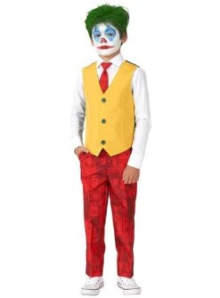 Traje De Joker Para Niño - Suitmeister -Tienda De Cosplay traje de joker para nino suitmeister 3