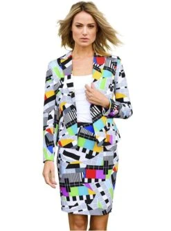 Traje De Carta De Ajuste "Testival" Para Mujer - Opposuits