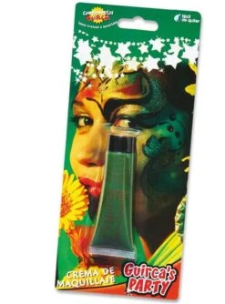 Tubo De Maquillaje Verde 20 Cc.