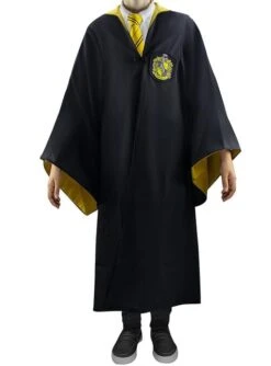 Túnica De Hufflepuff Deluxe Para Niño - Harry Potter -Tienda De Cosplay tunica de hufflepuff deluxe para nino harry potter 2