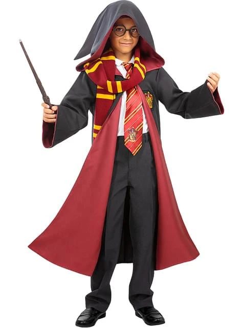 Túnica Réplica Harry Potter Gryffindor Para Niños - Diamond Edition 4 Túnica Réplica Harry Potter Gryffindor Para Niños - Diamond Edition - Imagen 2