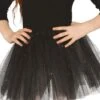 Tutú Negro Con Brillantina Para Niña -Tienda De Cosplay tutu negro con brillantina para nina