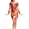 Vestido Disfraz De Iron Man Para Mujer -Tienda De Cosplay vestido disfraz de iron man para mujer