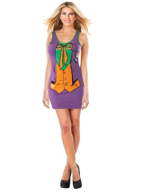 Vestido Disfraz Del Joker DC Comics Para Mujer 3 Vestido Disfraz Del Joker DC Comics Para Mujer